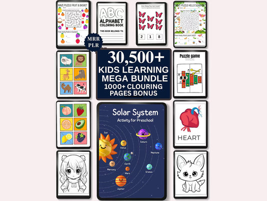 30.500+ Kids Education Bundle